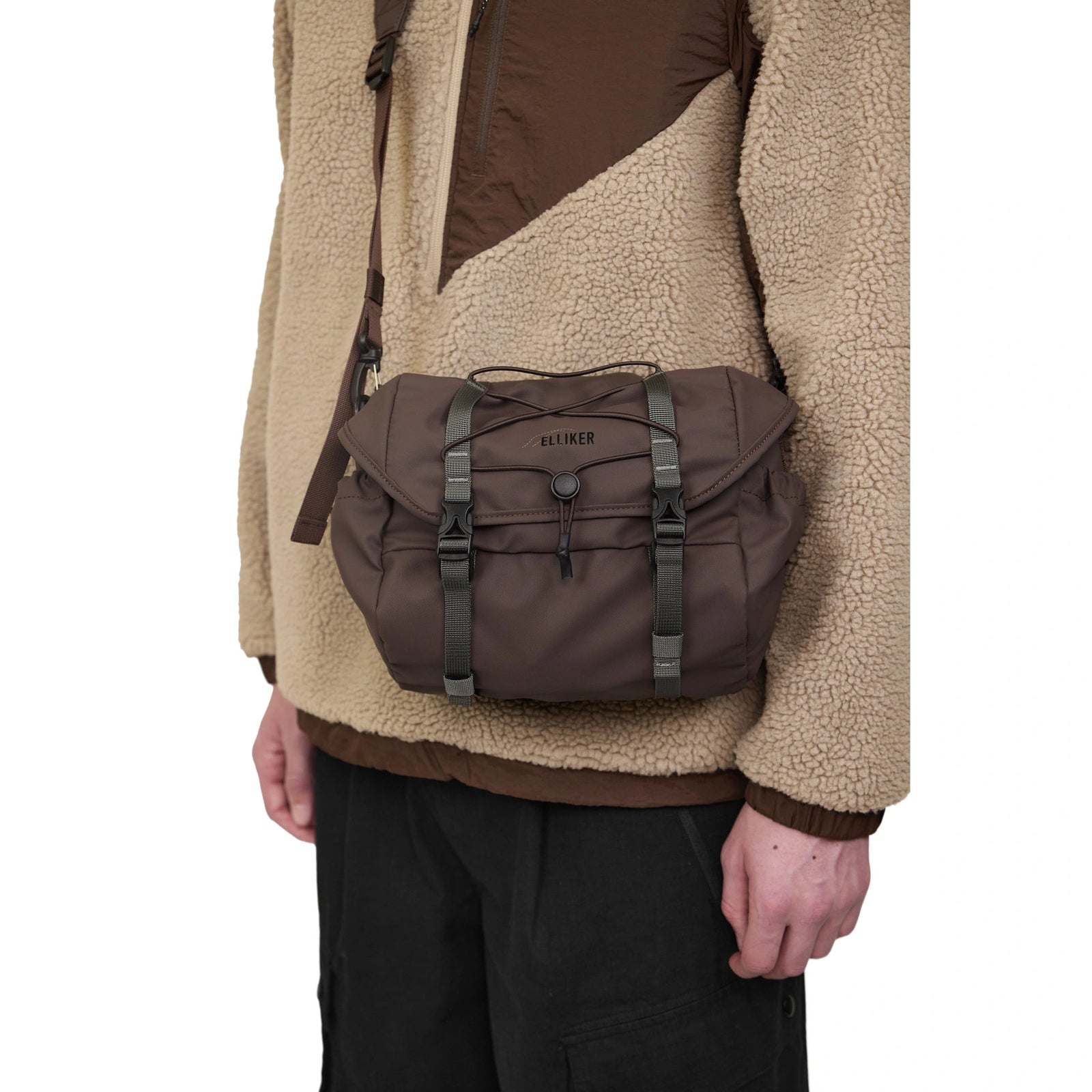 Oaken Bike Crossbody Bag 6L Elliker 34033-DARKBROWN Bike Bags 6L / Dark Brown