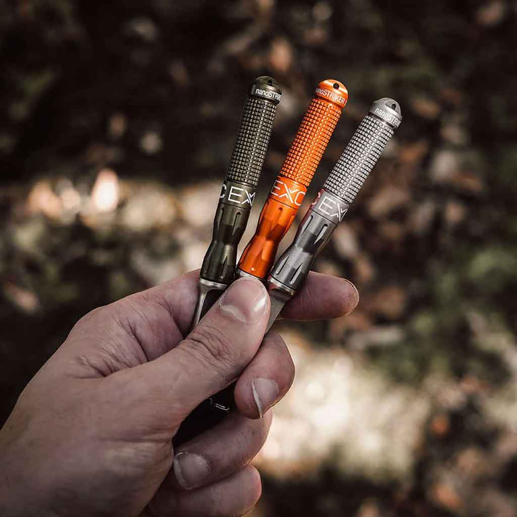 nanoSTRIKER XL Exotac EXONANOXL-BLK Firestarters One Size / Black