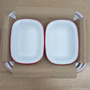 Bake Set | SMALL DEFECT SALE Falcon Enamelware SDS3-FAL-BAK-RR-UK Bake Sets One Size / Pillarbox Red