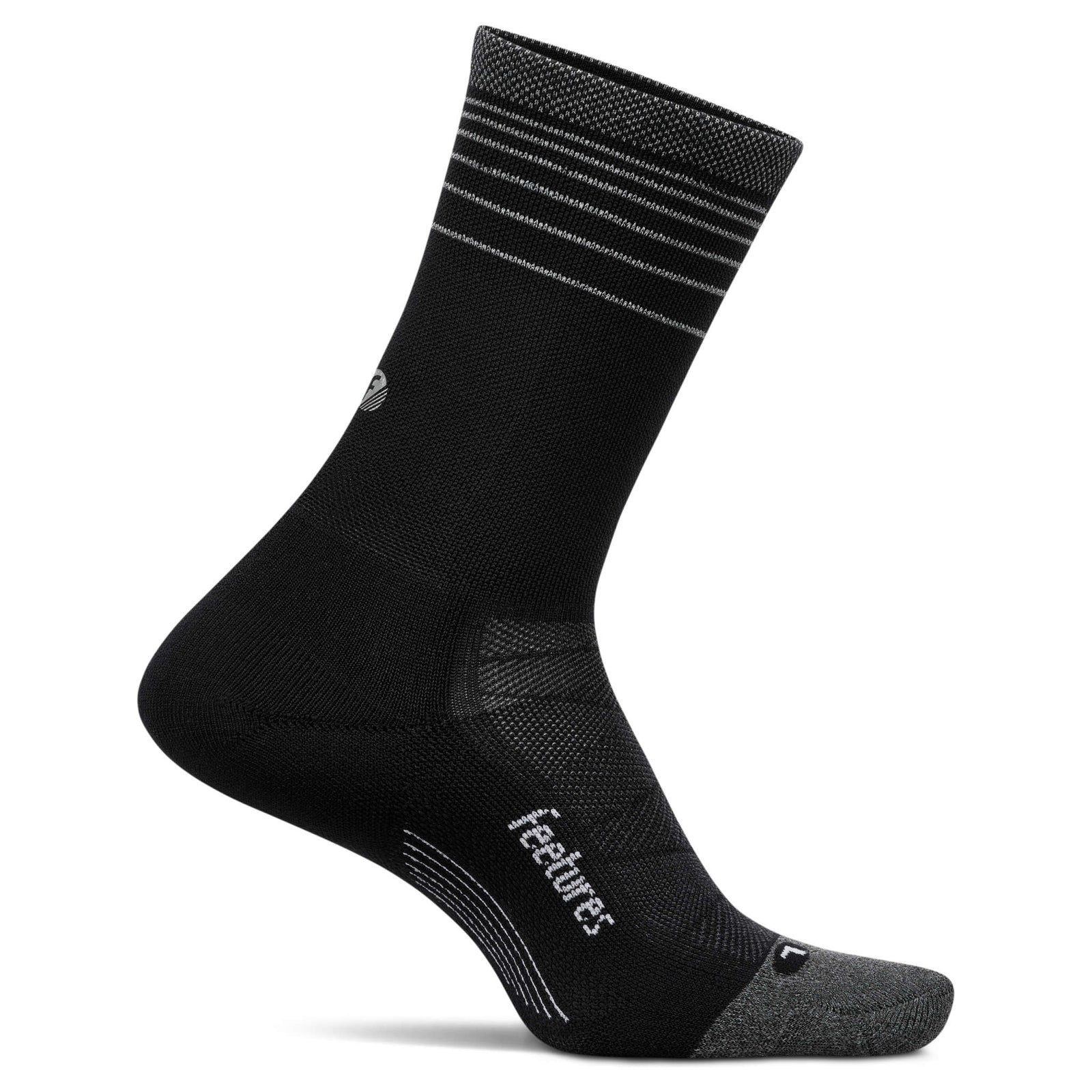 Elite Light Cushion Mini Crew Feetures Unisex Socks