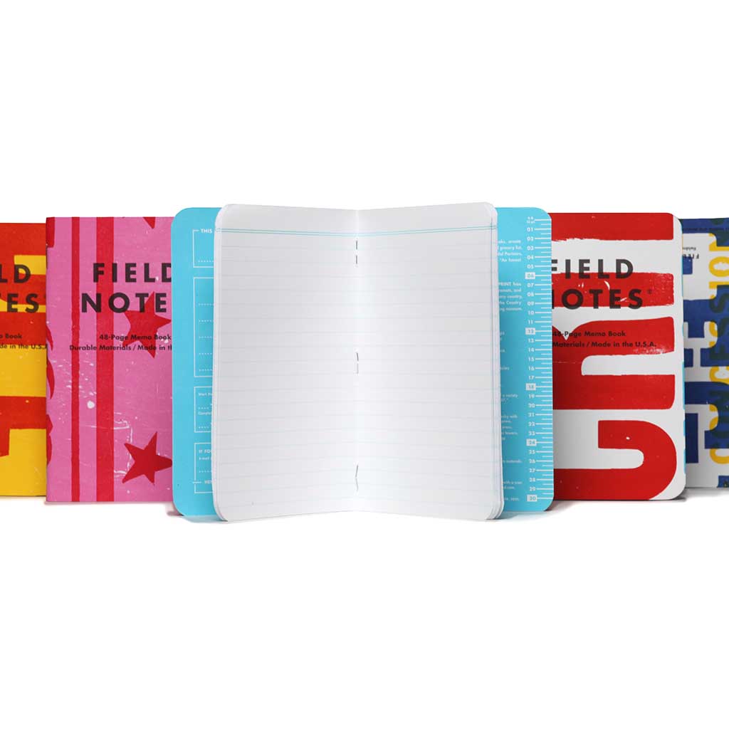 Field Ruled Paper Field Notes | Hatch Ruled Paper (3-Pack) | Quality Notebook - WildBounds