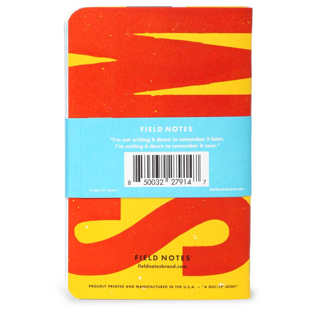 Field Ruled Paper Field Notes | Hatch Ruled Paper (3-Pack) | Quality Notebook - WildBounds