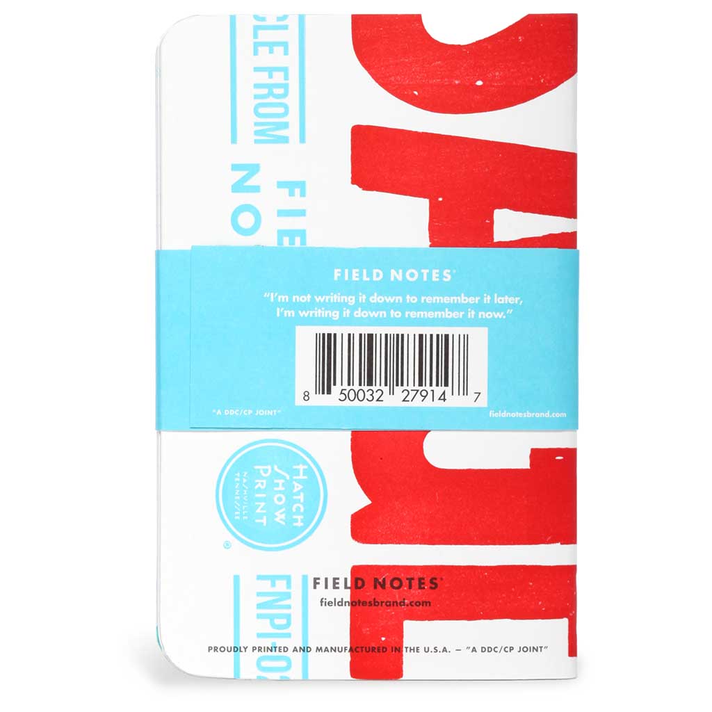 Field Ruled Paper Field Notes | Hatch Ruled Paper (3-Pack) | Quality Notebook - WildBounds
