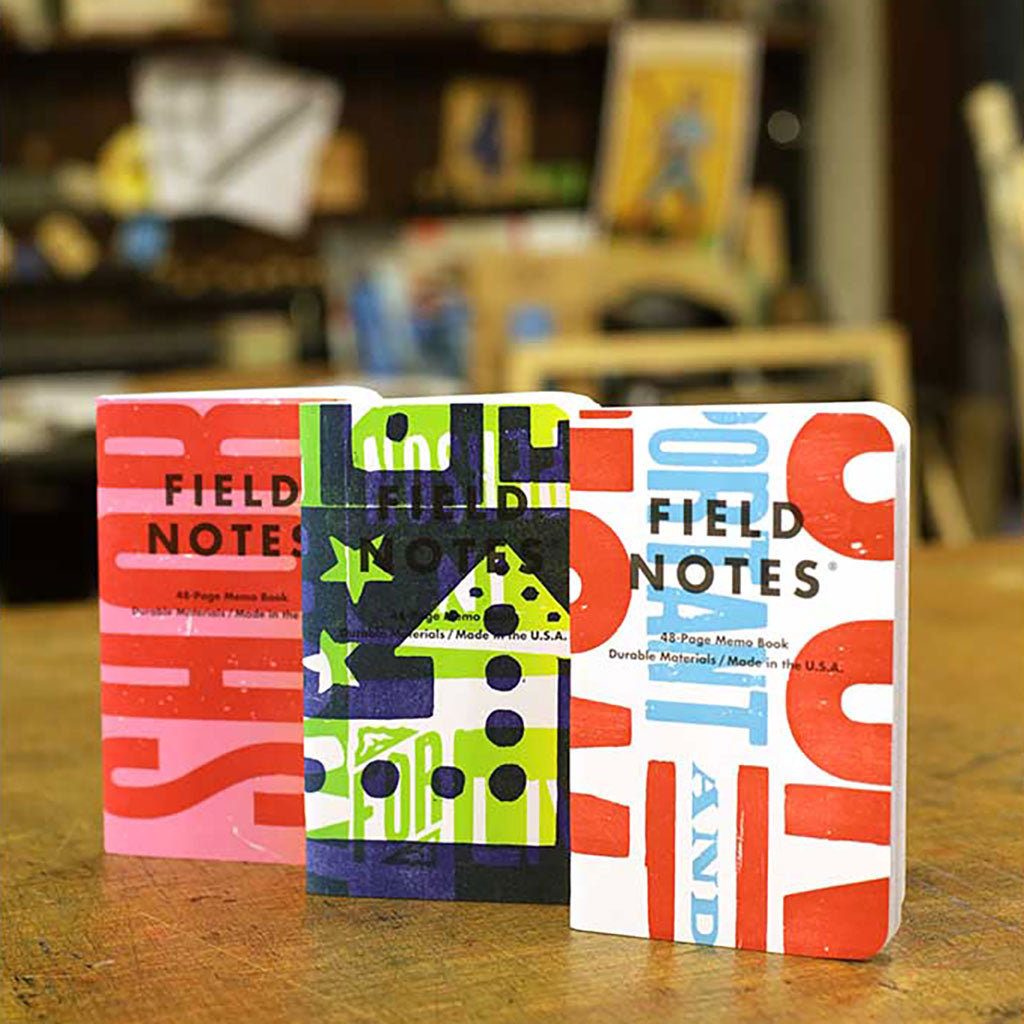 Hatch Ruled Paper (3-Pack) Field Notes FNC-56 Notebooks One Size / Multi