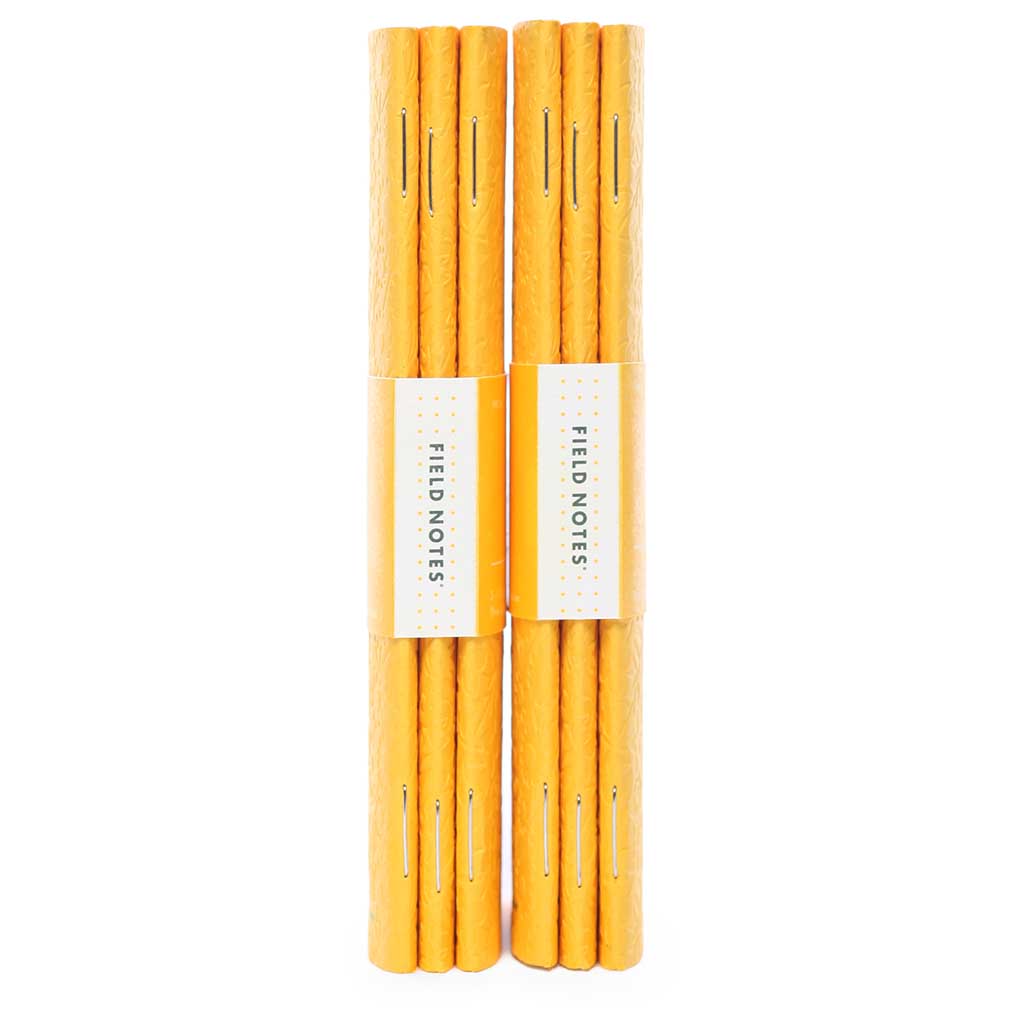 Signs of Spring Dot-Graph Paper (3-Pack) Field Notes FNC-54 Notebooks One Size / Yellow