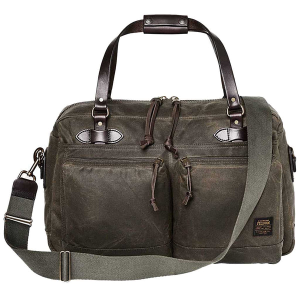 Filson | 48 Hour Tin Cloth Duffle | Waxed Weekend Bag | Otter