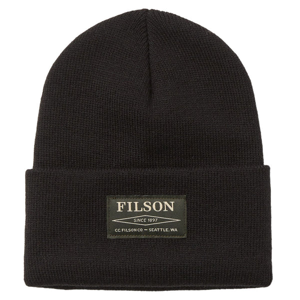 Ballard Watch Cap Filson FMACC0028-001 Beanies One Size / Black