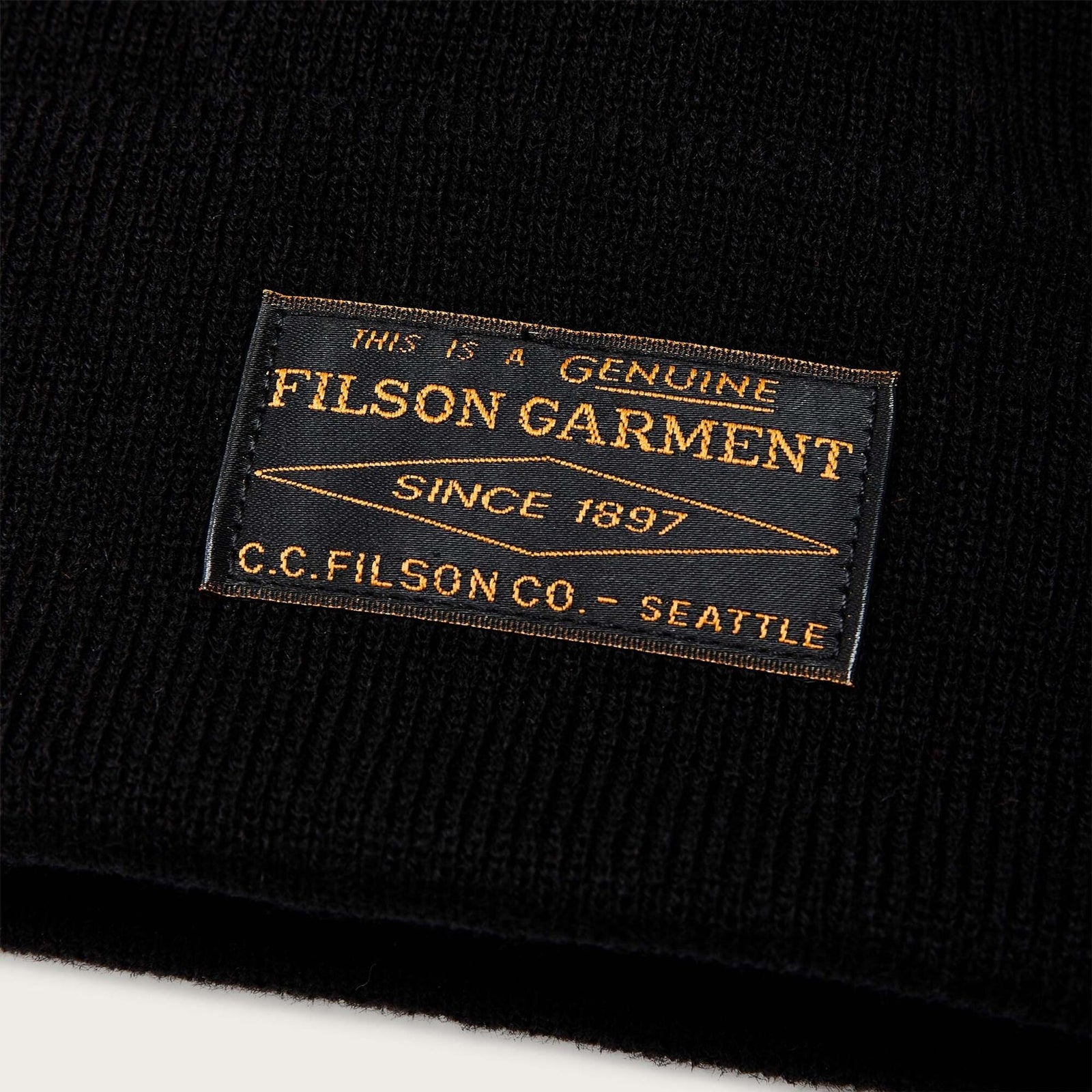 Ballard Watch Cap Filson FMACC0186-001 Beanies One Size / Black
