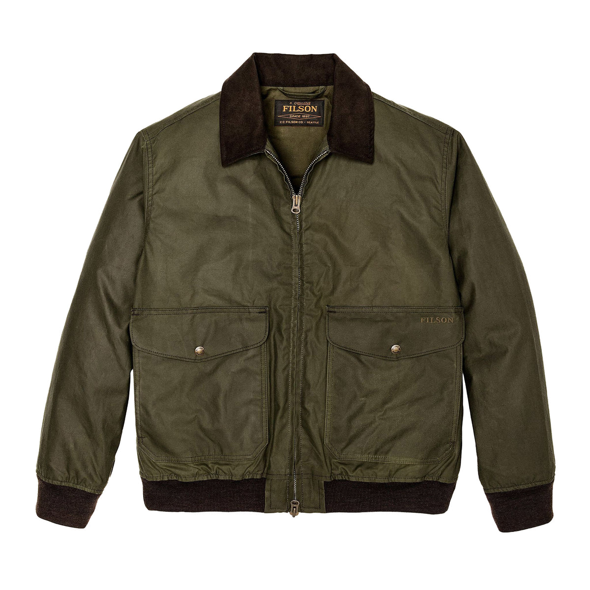 Cover Cloth Bomber Jacket | Men's Filson Men's Jackets