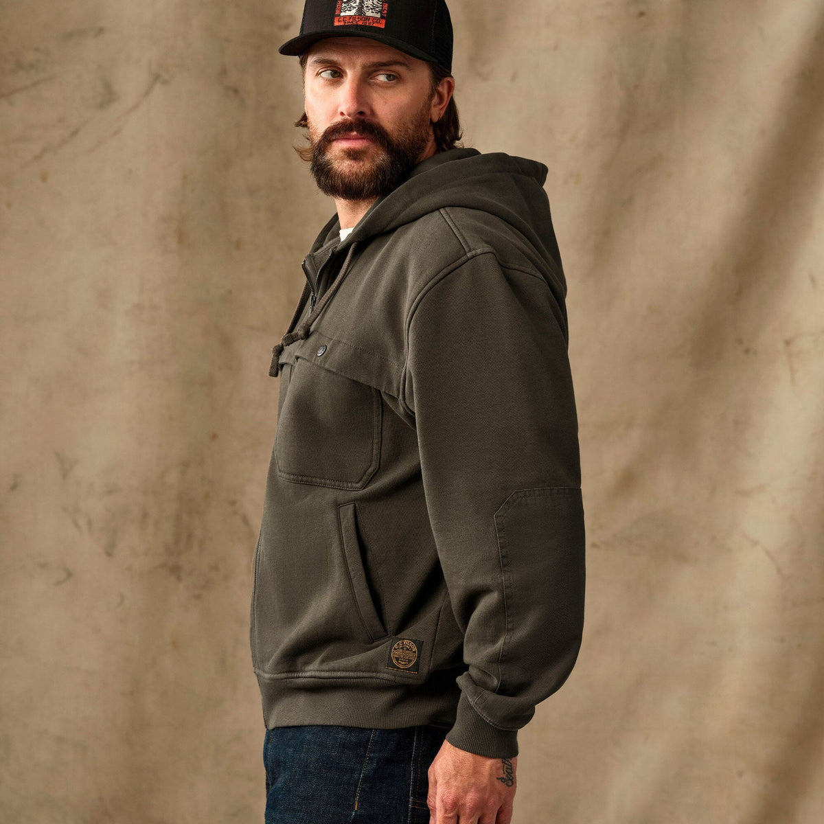 Field Knit Reinforced Full-Zip Hoodie | Men's Filson Men's Hoodies