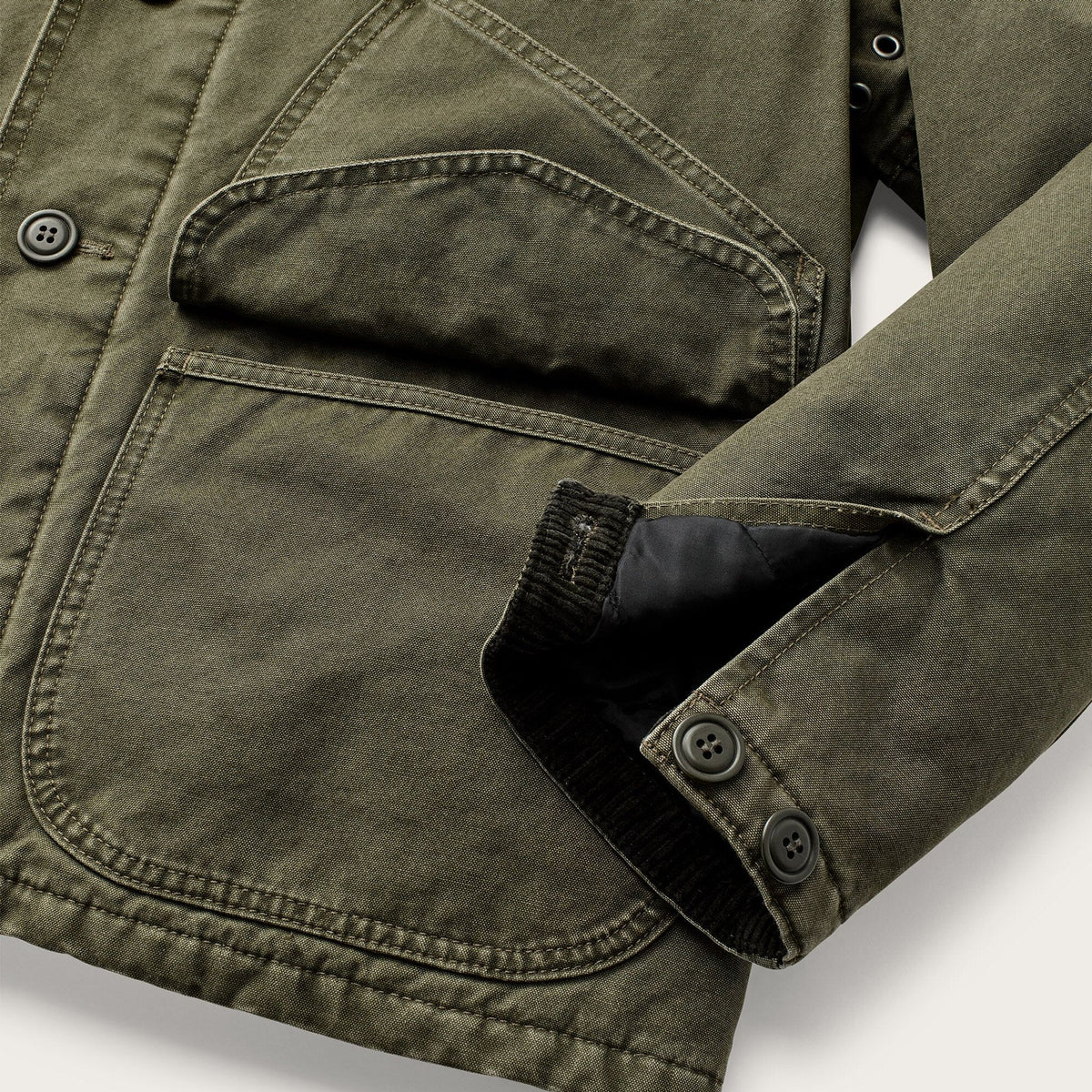 Insulated Canvas Outfitter Jacket | Men's Filson Men's Insulated Jackets