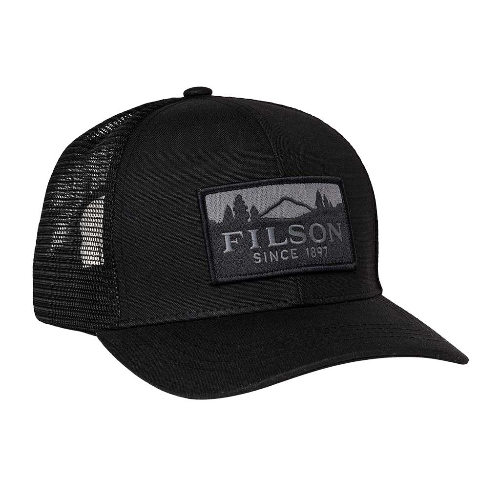 Mesh Logger Cap Filson 11030237-BLK Caps &amp; Hats One Size / Black