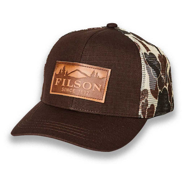 Mesh Logger Cap Filson FMACC0143-205 Caps & Hats One Size / Brown Camo / Scenic