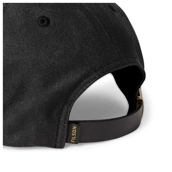 帽子 FILSON Oil Tin Low-Profile Cap (Black) filson-oil-tin-low-profile-cap