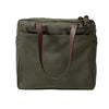 Rugged Twill Tote Bag with Zipper Filson FMBAG0005-308 Tote Bags 25L / Otter Green