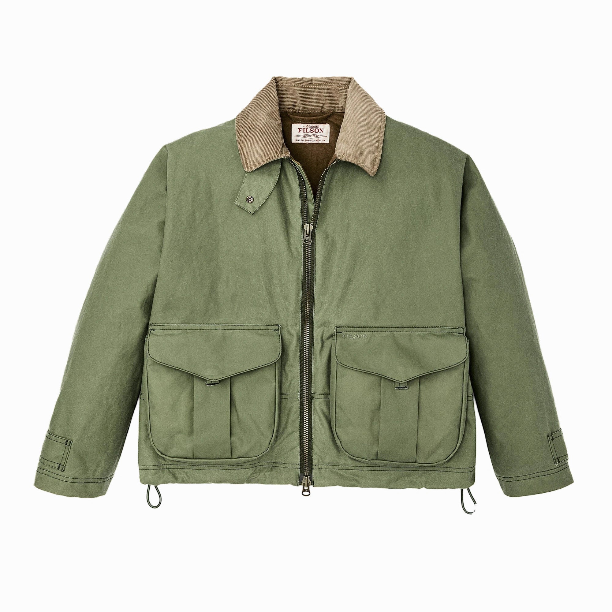 Filson | Shelter Cloth Short Work Jacket | Women's | Sage Olive