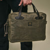 Tin Cloth Compact Briefcase Filson FMBAG0052-308 Briefcases 9L / Otter Green