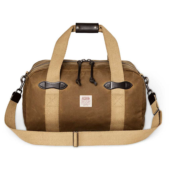 Filson | Tin Cloth Duffle Bag | Premium Weekend Bag | Dark Tan