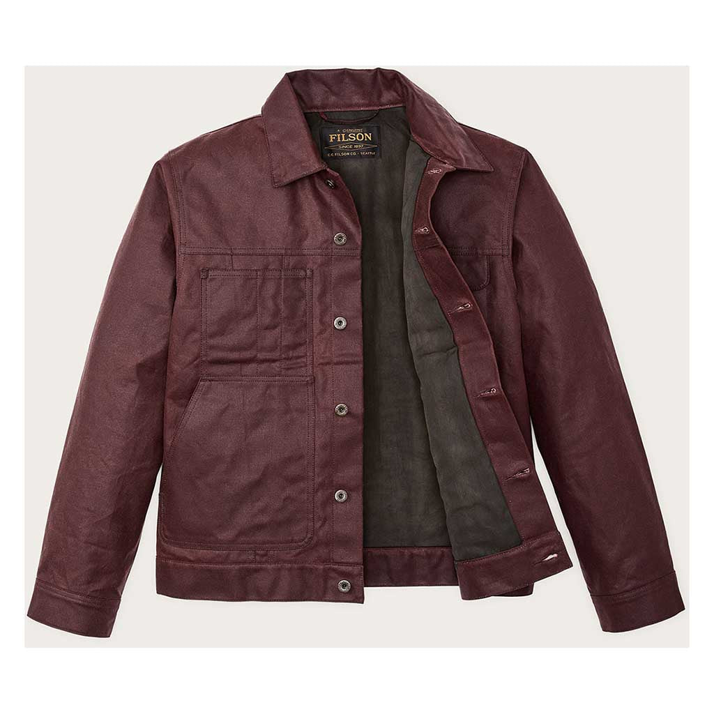 Tin Cloth Short Lined Cruiser Filson Men's Jackets