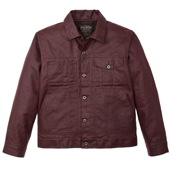 Filson | Tin Cloth Short Lined Cruiser | Waxed Jacket | Fired