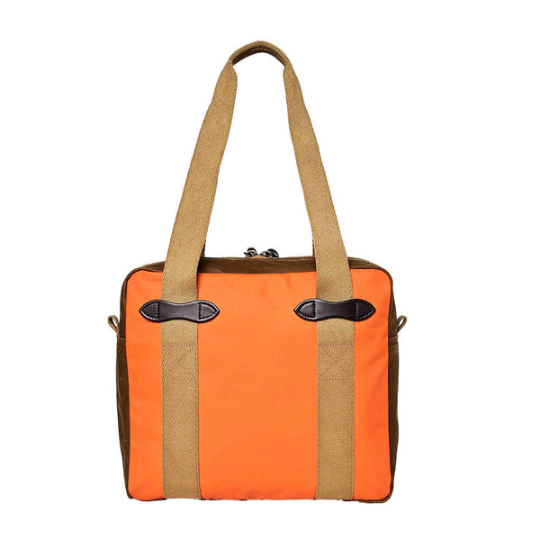Filson | Tin Cloth Tote Bag With Zipper | Premium Cabin Bag | Dark