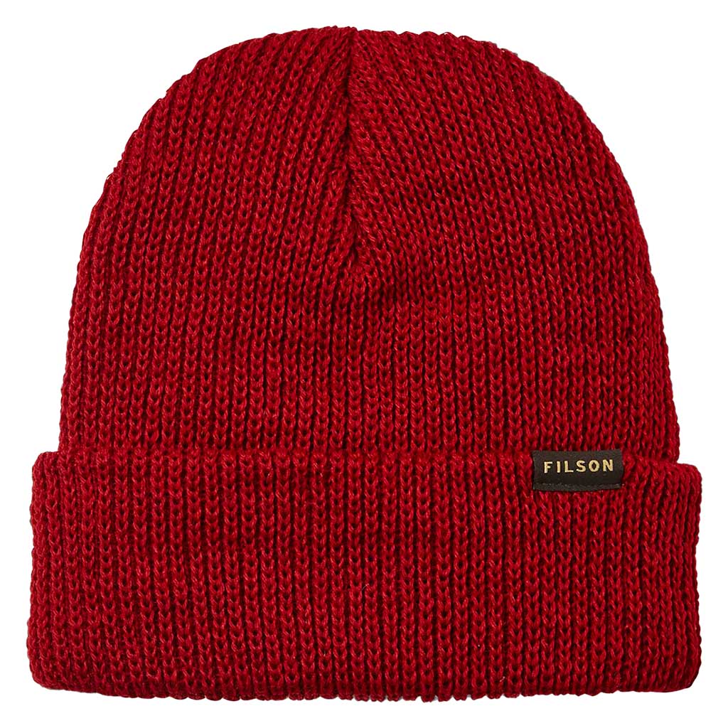 Watch Cap Filson FMACC0051-600 Beanies One Size / Red