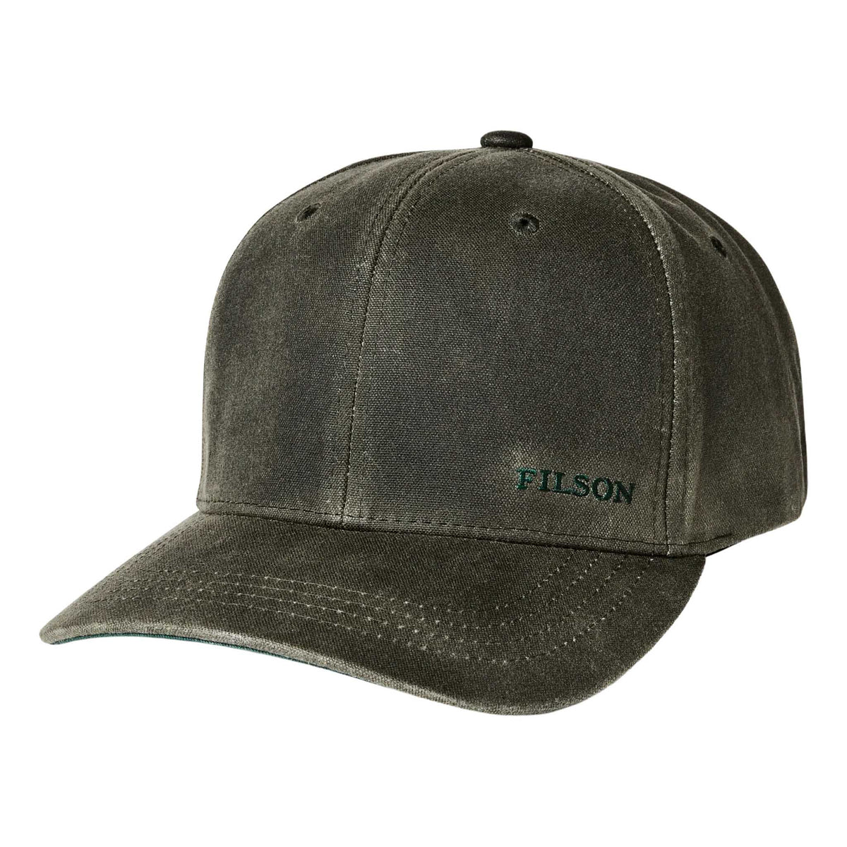 Waxed Logger Cap Filson FMACC0262-6308 Caps &amp; Hats One Size / Otter Green