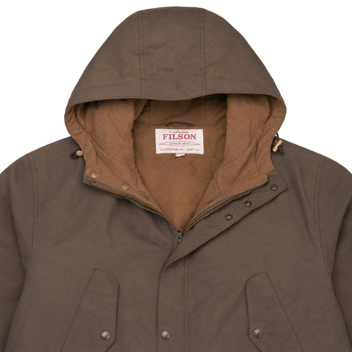 Waxed Mountain Parka | Men's Filson Men's Jackets