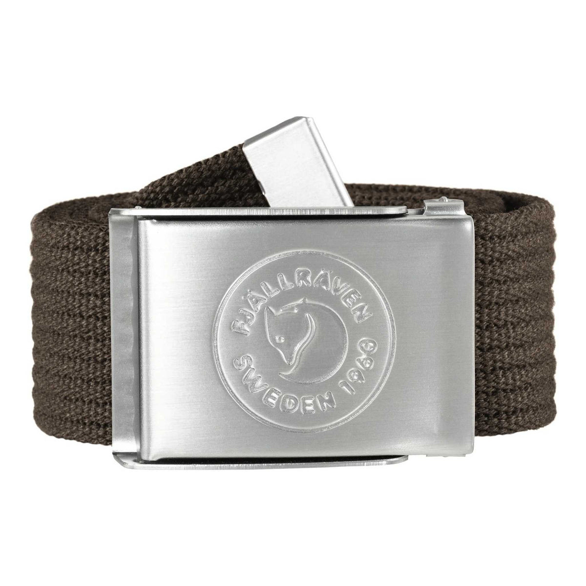 1960 Logo Belt Fjällräven 86978-633 Belts One Size / Dark Olive