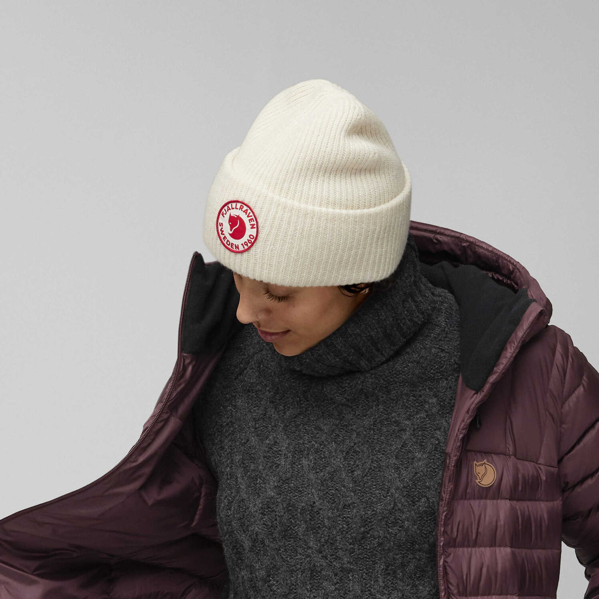 1960 Logo Hat Fjällräven 78142-294 Caps & Hats One Size / Black Oak