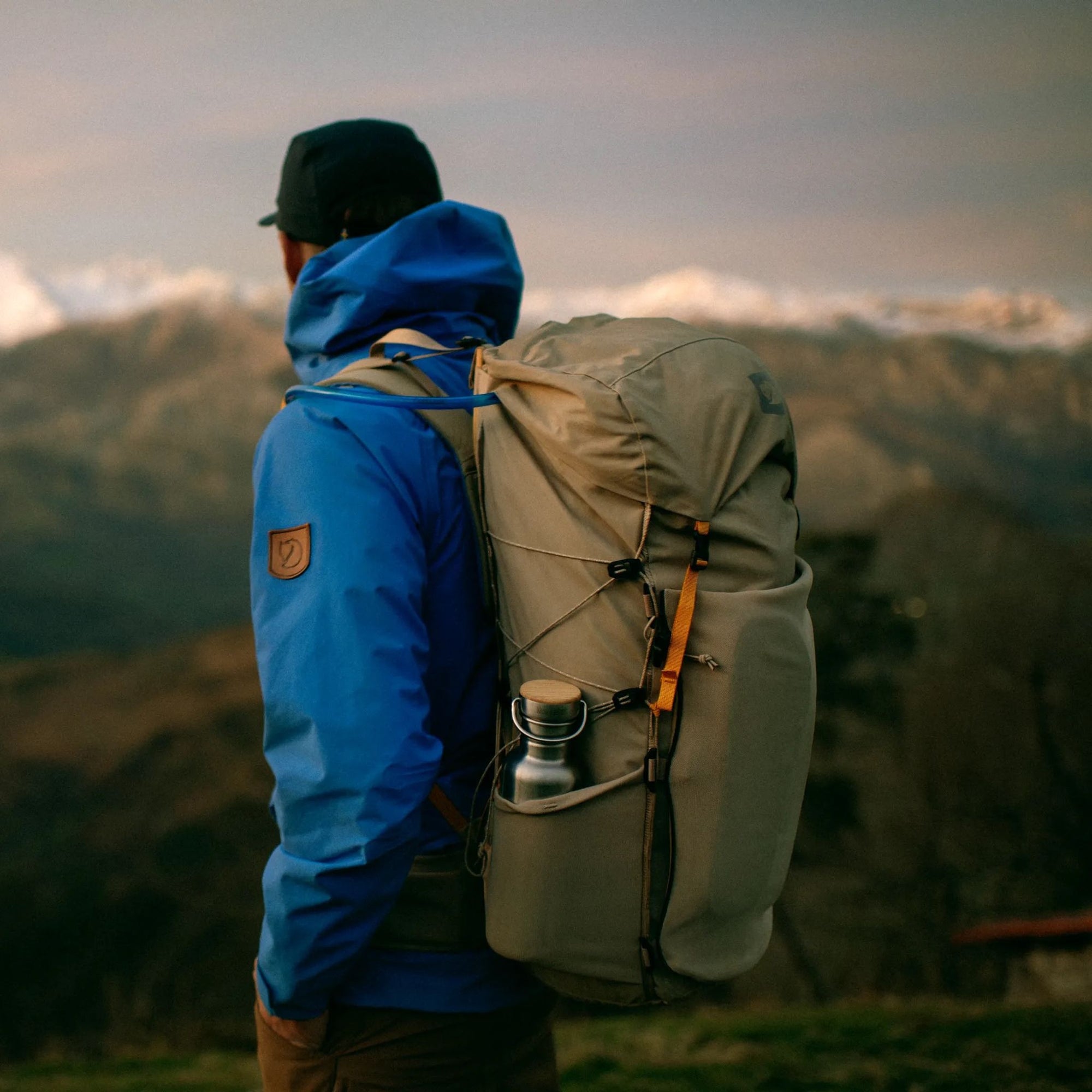 Fjällräven | Kajka X-Lätt 45 | Birch Trekking Backpack | Green