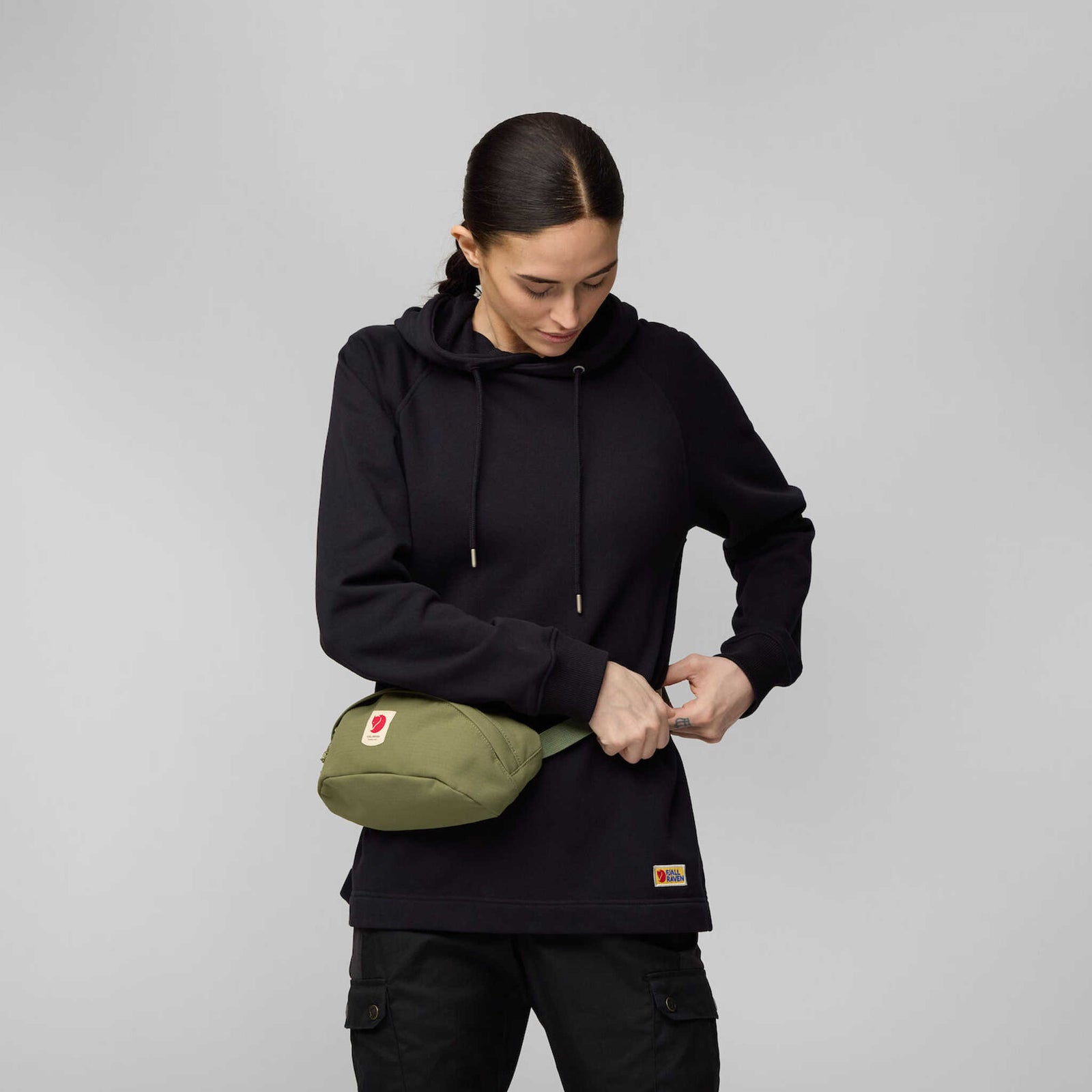 Ulvö Hip Pack Medium Fjällräven 23165-550 Bumbags 2L / Black
