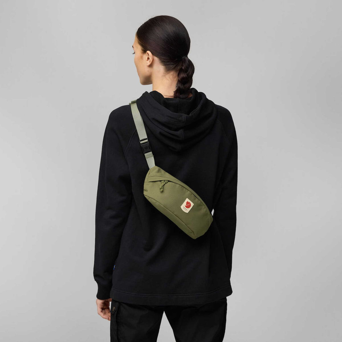 Ulvö Hip Pack Medium Fjällräven 23165-294 Bumbags 2L / Black Oak