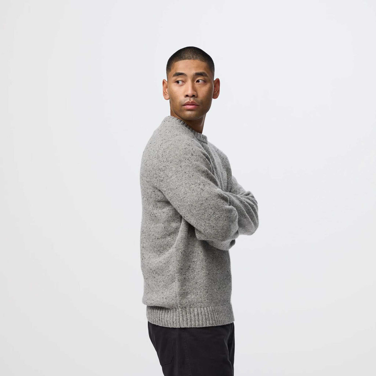 Övik Neps Knit Sweater | Men's