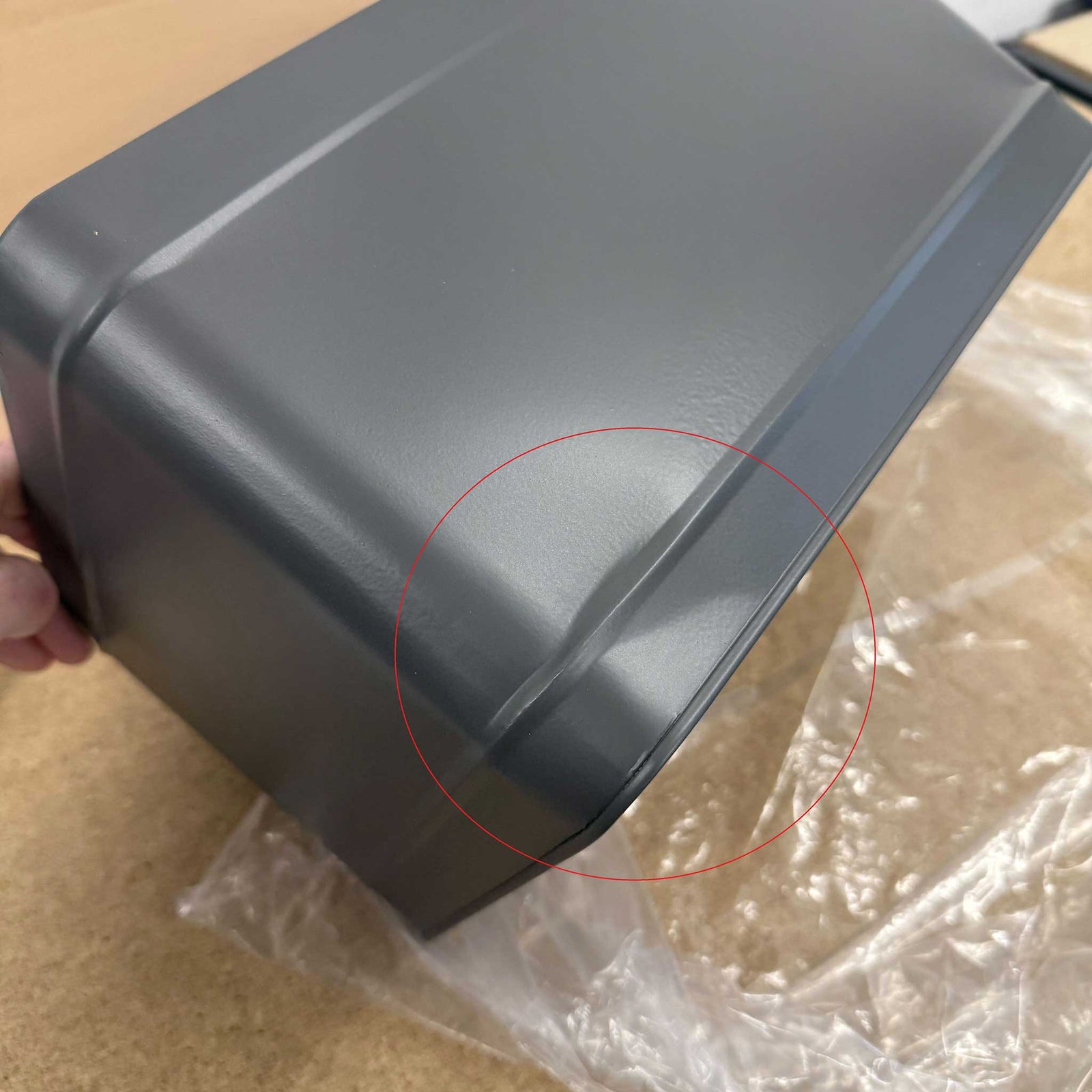 Borough Bread Bin | SMALL DEFECT SALE Garden Trading SDS2-BBCO02 Cooking Accessories One Size / Charcoal