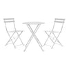 Rive Droite Bistro Set Garden Trading RDCH01 Outdoor Dining Sets Small / Chalk