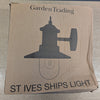 St Ives Ships Light | SMALL DEFECT SALE Garden Trading SDS-LAHP08-3 Wall Lights One Size / Silver