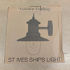 St Ives Ships Light | SMALL DEFECT SALE Garden Trading SDS-LAHP08-5 Wall Lights One Size / Silver