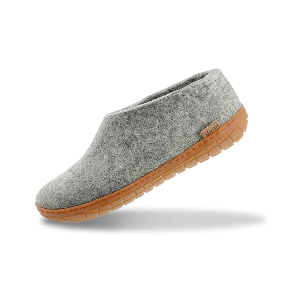 Shoe with Natural Rubber Sole Glerups Unisex Outdoor Slippers