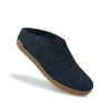 Slip-on with Leather Sole Glerups Slippers