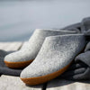 Slip-on with Natural Rubber Sole Glerups Outdoor Slippers