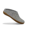 Slip-on with Natural Rubber Sole Glerups Outdoor Slippers