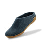 Slip-on with Natural Rubber Sole Glerups Unisex Outdoor Slippers