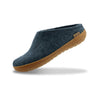 Slip-on with Natural Rubber Sole Glerups Unisex Outdoor Slippers
