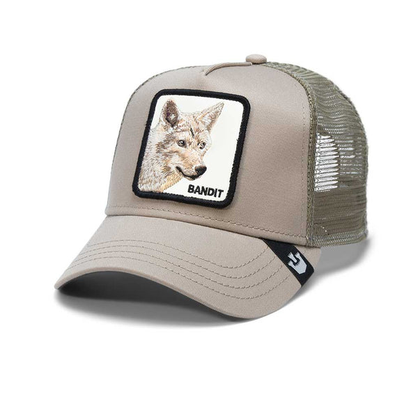 Bandit Coyote Trucker Hat Goorin Bros. 101-1756-TAU Caps & Hats One Size / Taupe