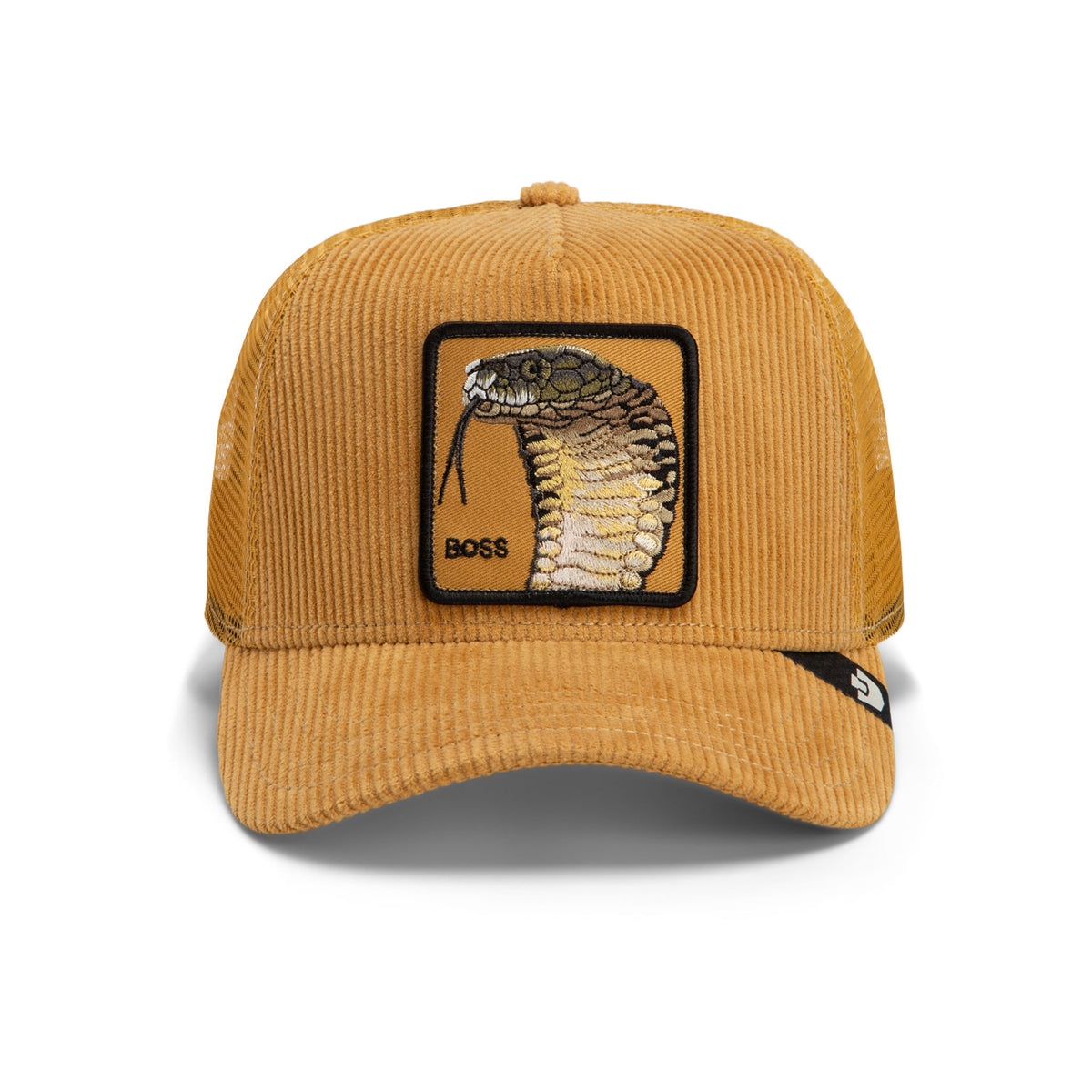 Corduroy Boss Trucker Hat Goorin Bros. 101-3181-AMB01-O/S Caps & Hats One Size / Amber