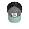Dapper Goat Trucker Hat Goorin Bros. 101-2264-TWEED Caps & Hats One Size / Tweed