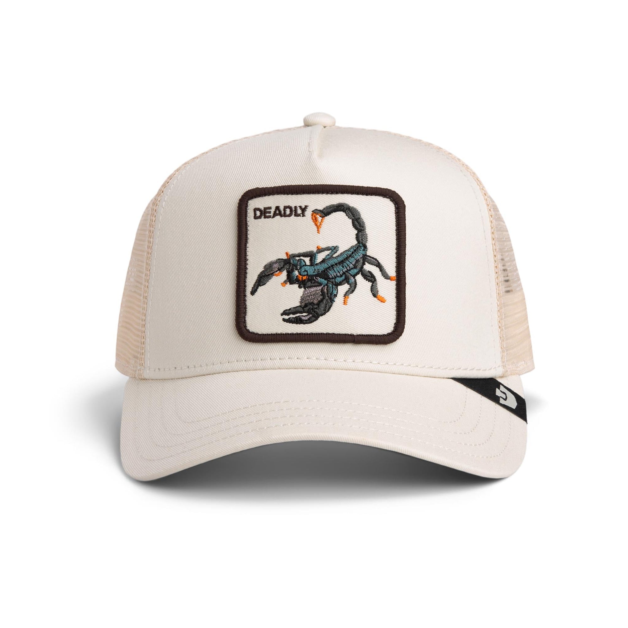 Goorin Bros. | Deadly Scorpion Trucker Hat | Chalk | WildBounds UK