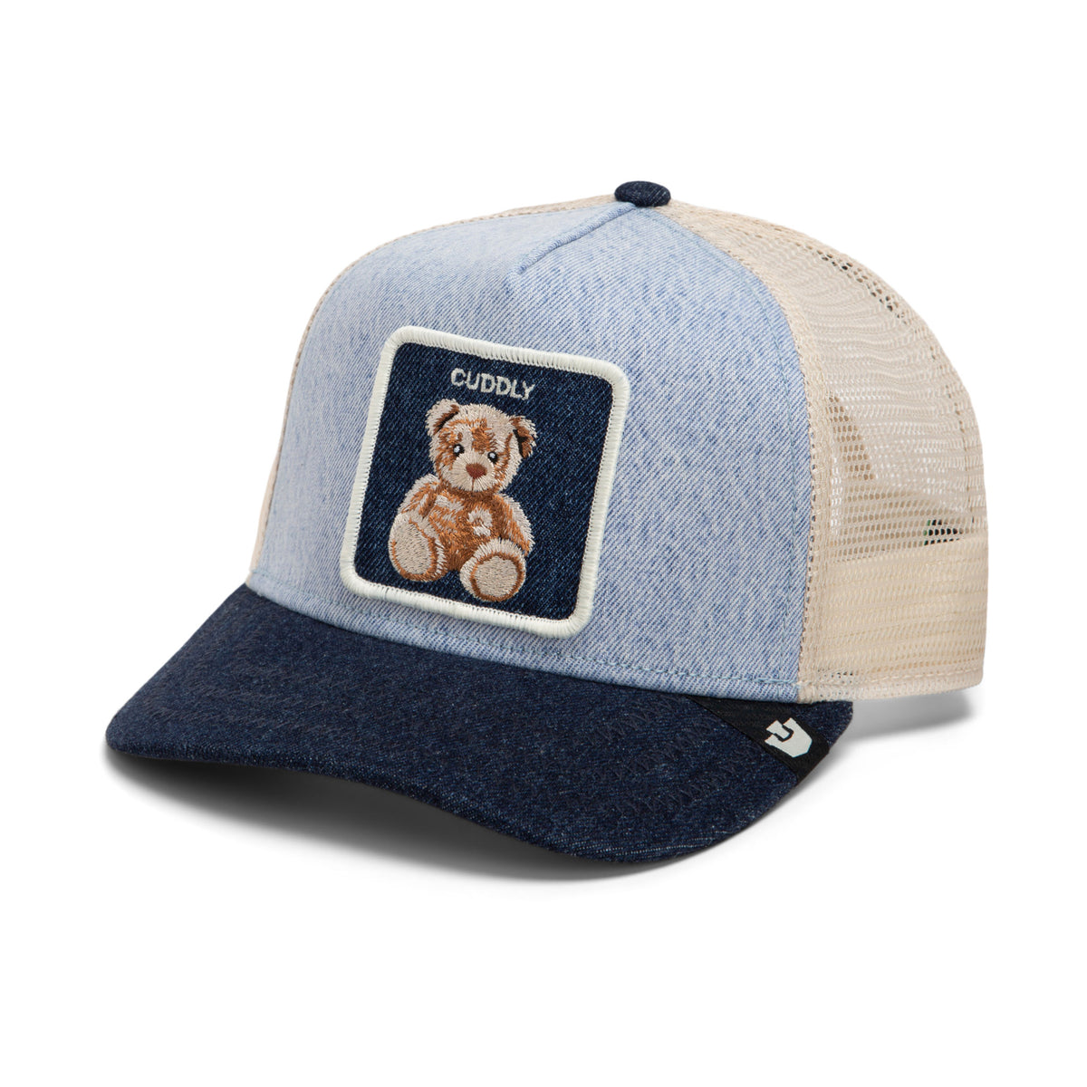 Denim Cuddly Trucker Hat Goorin Bros. 101-3152-DEN02-O/S Caps &amp; Hats One Size / Light Denim