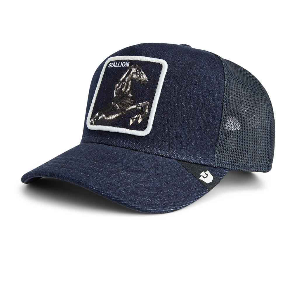 Denim Stallion Trucker Hat
